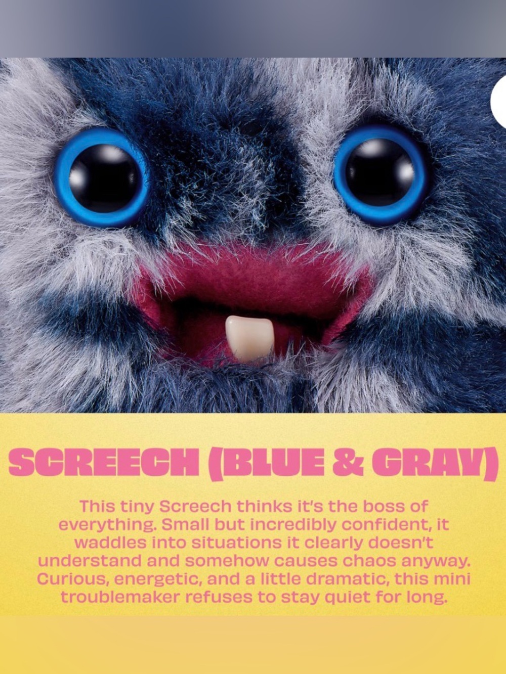 Fuggler Baby Fugg Screech Edition 3.5 Inch - Picture 5 of 5
